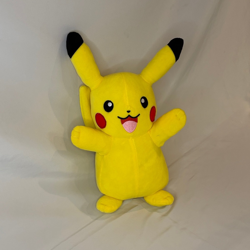 Official Pokemon Pikachu Yellow Plush Toy